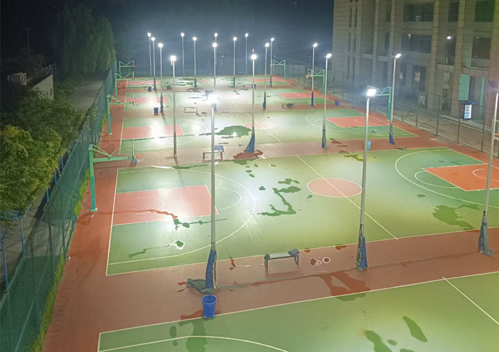 济宁奥体中心匹克球场夜场
